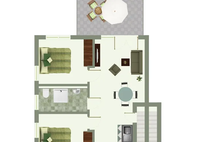 Strandhaus 1 Eg Апартаменты